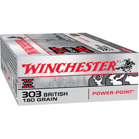 Winchester SuperX .303 British 180gr Power-Point